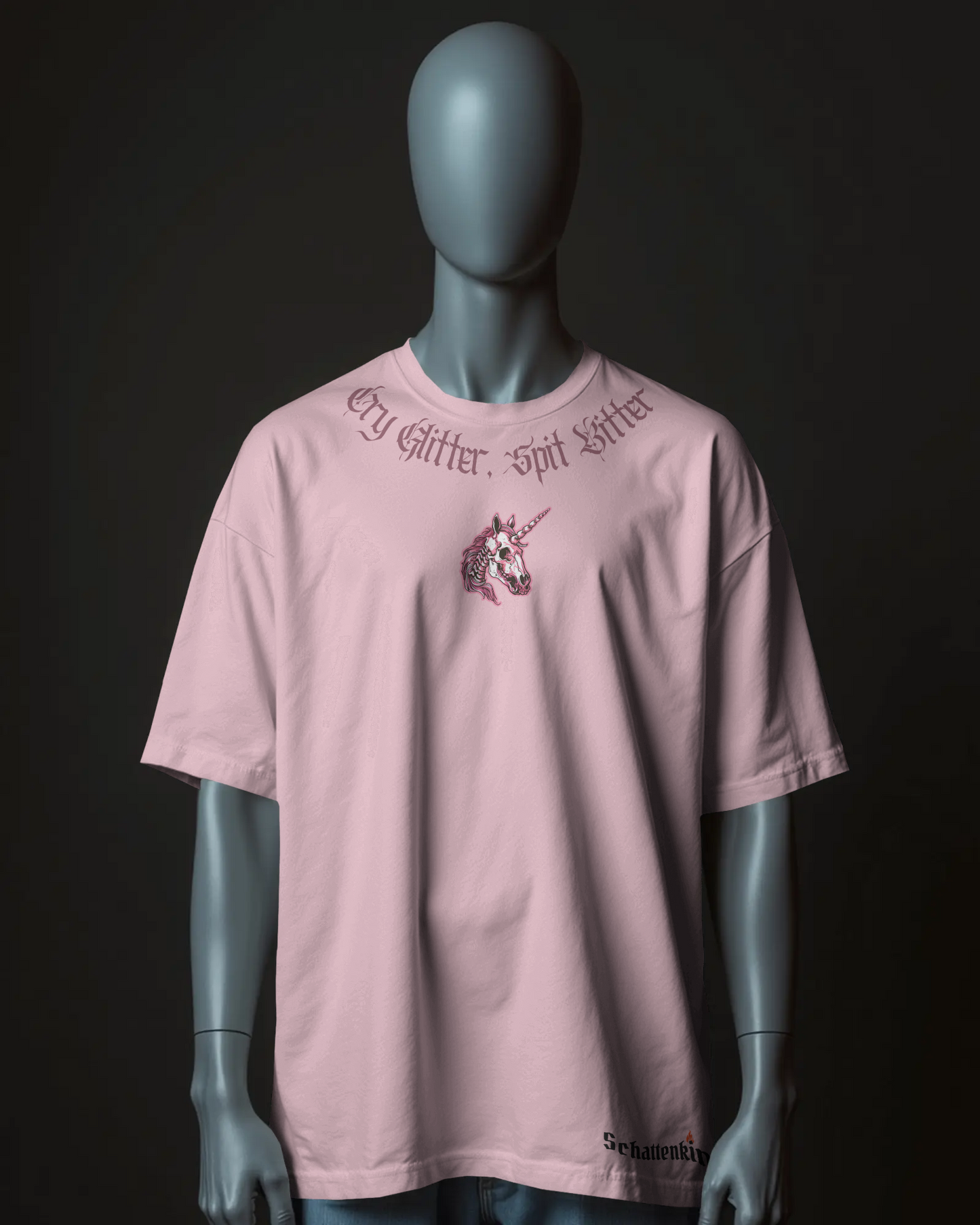 Unisex T-Shirt Cry Glitter