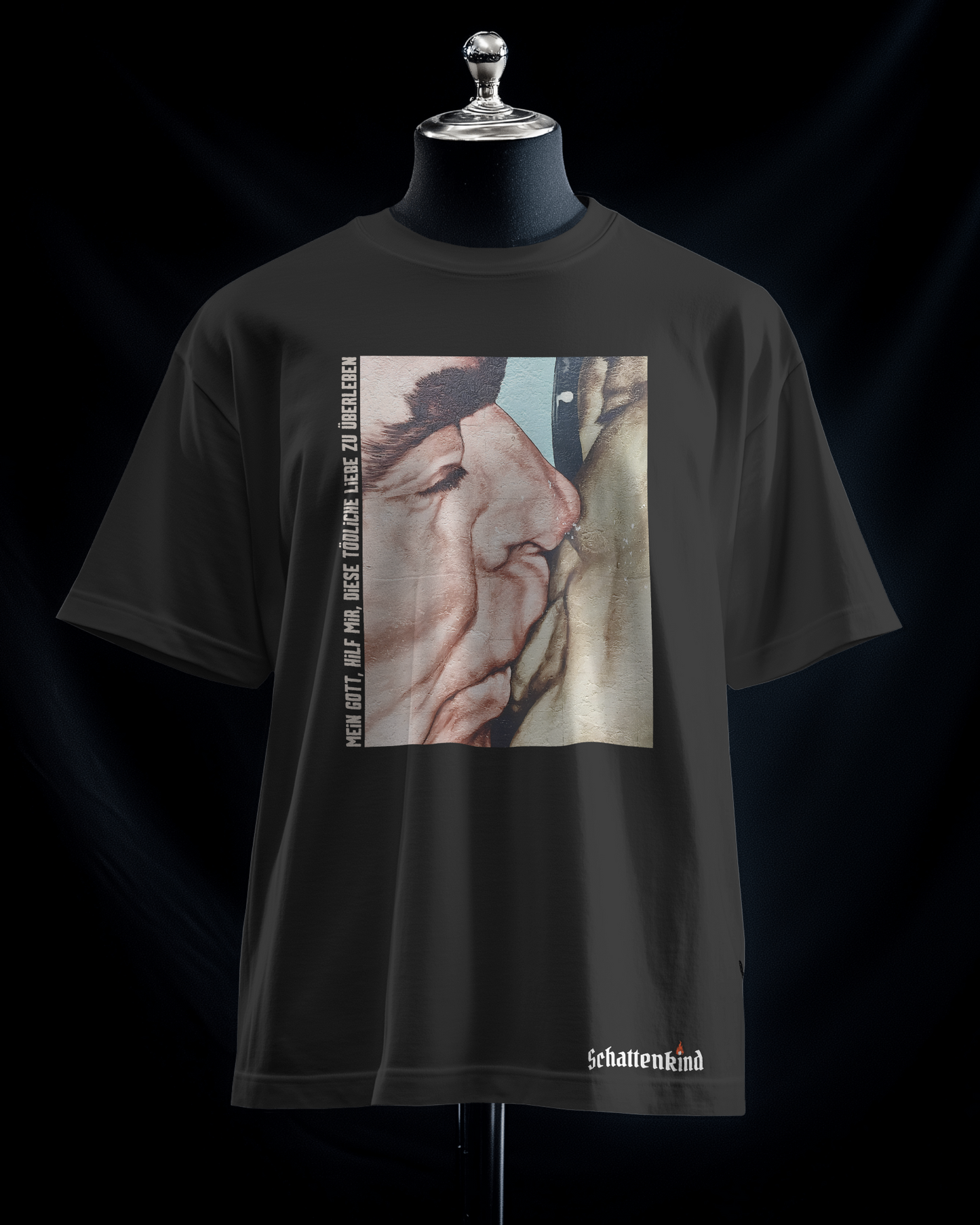 Unisex T-Shirt „Bruderkuss“