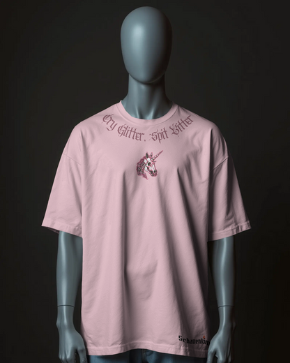 Unisex T-Shirt Cry Glitter